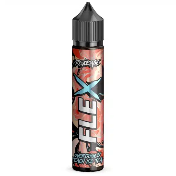 Revoltage FLEX Overdosed Peach Ice Tea 10ml Longfill Aroma
