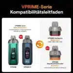 OXVA VPRIME 2 Kit Kompatibilität