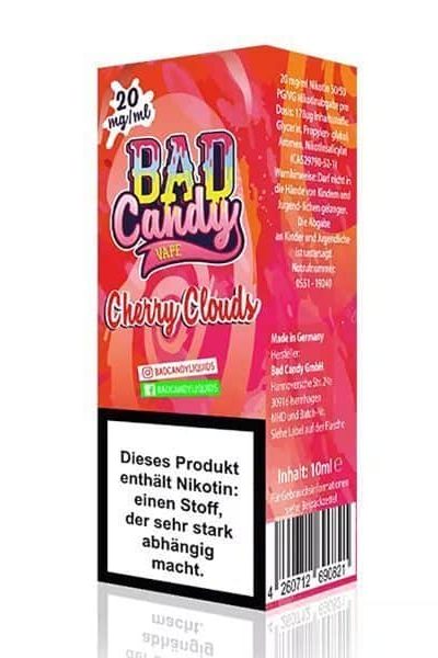 Neue Bad Candy Nikotinsalze Liquid