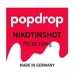 Popdrop Nikotin Shot Nic-Shot 10ml 18mg 70/30