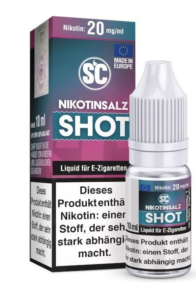 SC Nikotinsalz Shot 20mg 50VG/50PG 10ml