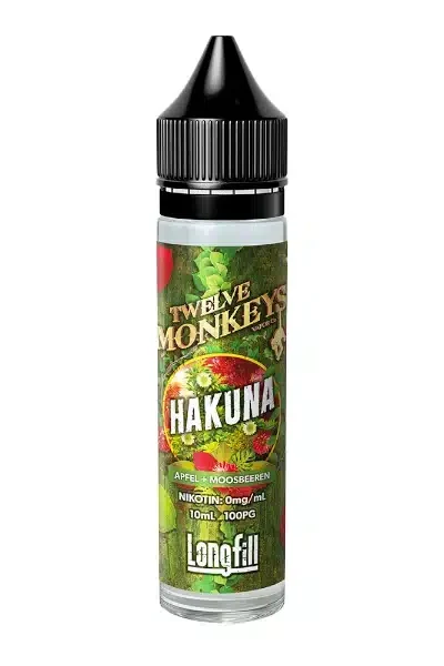 Twelve Monkeys Hakuna Aroma 10ml Longfill