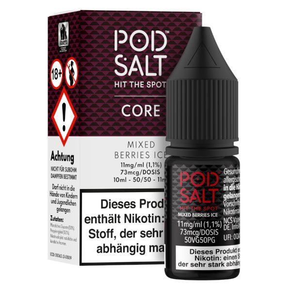 Pod Salt Mixed Berries Ice Nikotinsalz Liquid